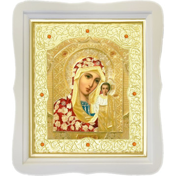 Ікона Казанської Божої Матері, лик 15х18, арт. 20-ФС-9