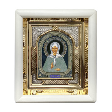 Ікона Матрона Московська, лик 10х12 арт. 3-П-38