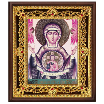 Икона Знамение (Мирожская) 36-П-122