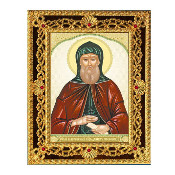 Икона Даниил Московский 38-Д-108