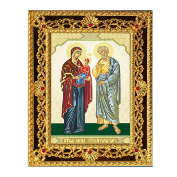 Икона Иоаким и Анна 38-Д-127