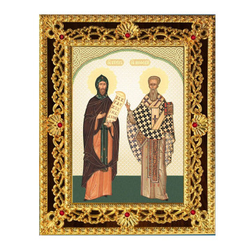 Икона Кирилл и Мефодий 38-Д-143