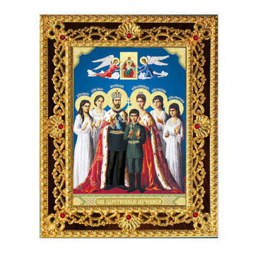 Икона Царская семья 38-Д-205