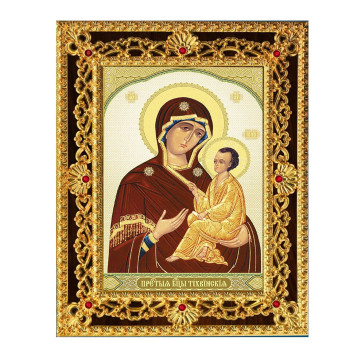 Икона Тихвинская Божья Матерь 38-Д-226