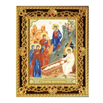 Икона Святые жены-мироносицы 38-Д-233