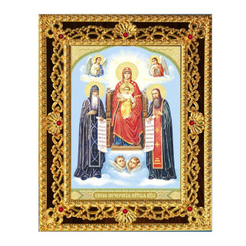 Икона Киево-Печерская Божья Матерь 38-Д-234