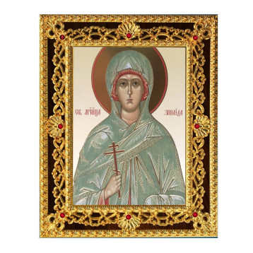 Икона Святая мученица Зинаида 38-Д-265