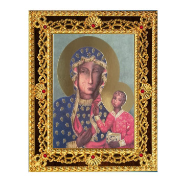 Икона Ченстоховская Божия Матерь 38-Д-282
