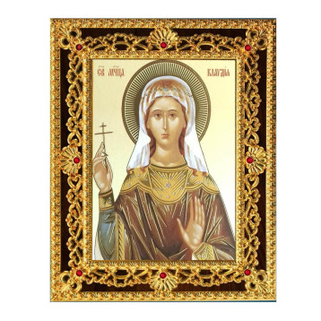 Икона Мученица Клавдия 38-Д-286