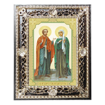 Икона Адриан и Наталия 41-Д-55