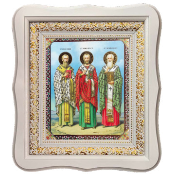 Ікона Три Святителя (Василь, Григорій, Златоуст) 1518-ФББ-158