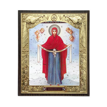 Ікона Покрова з херувимами 47-Д-169