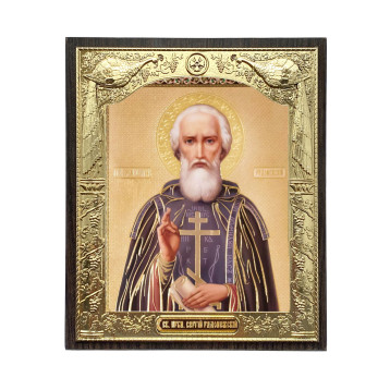 Ікона Сергій Радонезький 47-Д-56