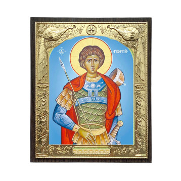 Ікона Георгій Побідоносець (поясний) 50-Д-106