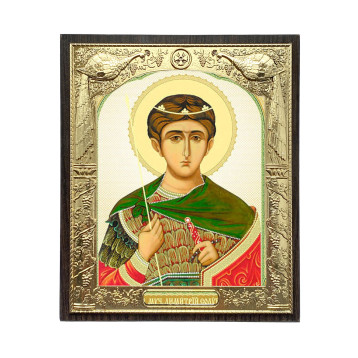 Ікона Дмитро Солунський (поясний) 50-Д-110