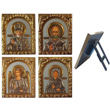 Икона святых лик 4х5 см, 51-ПЛ-2