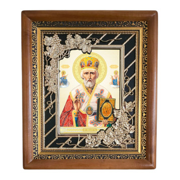 Ікона Микола Чудотворець 52-ПБ-25