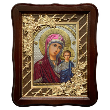 Икона Богородицы Казанской 52-Ф-188