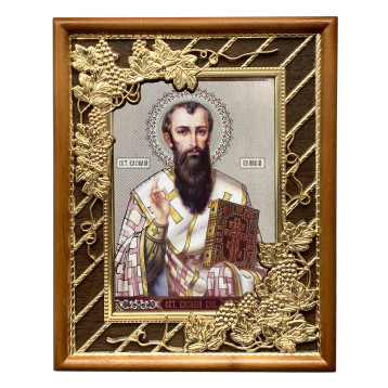 Икона Василий Великий 52-П-105