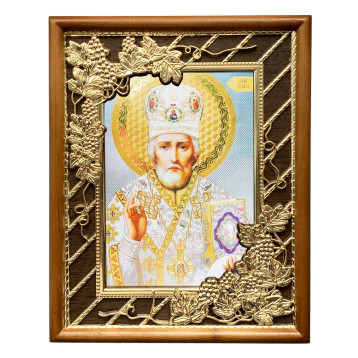 Икона Николая Чудотворца 52-П-197