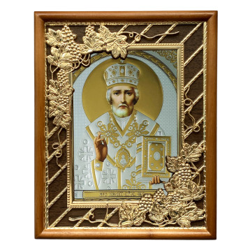 Икона Николая Чудотворца 52-П-201
