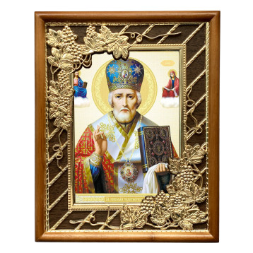 Икона Николая Чудотворца 52-П-27