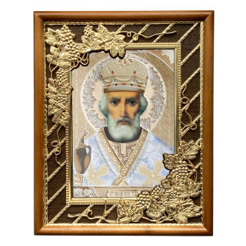 Икона Николая Чудотворца 52-П-29
