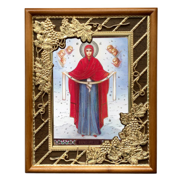 Икона Покрова с херувимами 52-П-169