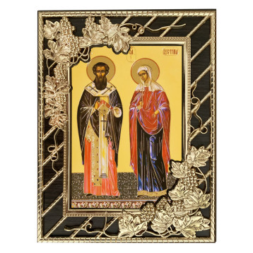 Ікона Кипріян і Юстина 52-Д-35