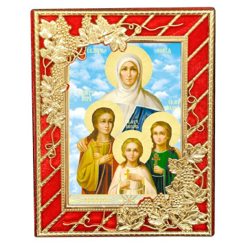 Икона Вера, Надежда, Любовь и мать их София Б-52-Д-70