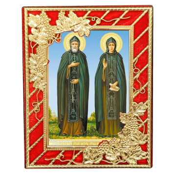 Икона Петра и Февронии Б-52-Д-49