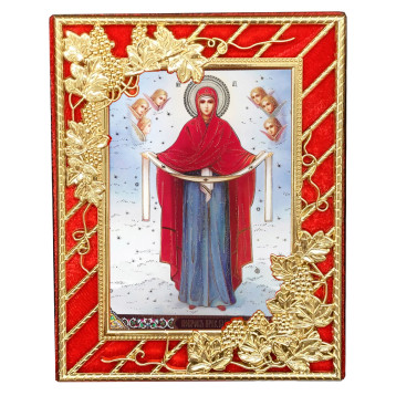 Икона Покрова с херувимами Б-52-Д-169