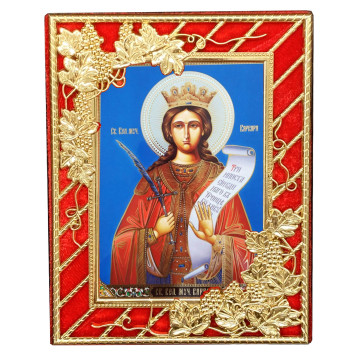 Икона Святая Варвара Б-52-Д-206