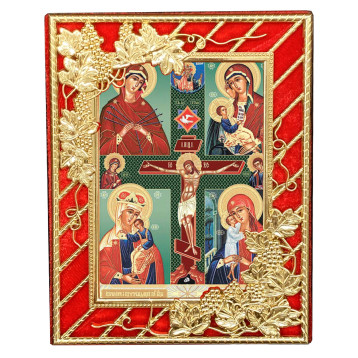 Икона Четырехчастная Б-52-Д-78
