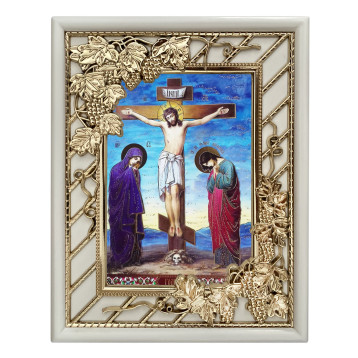 Икона Распятие (Голгофа) 52-ПББ-146