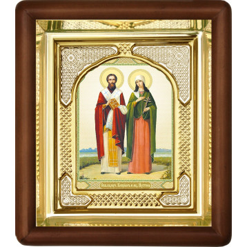 Ікона Кипріян і Юстина 3-П-35