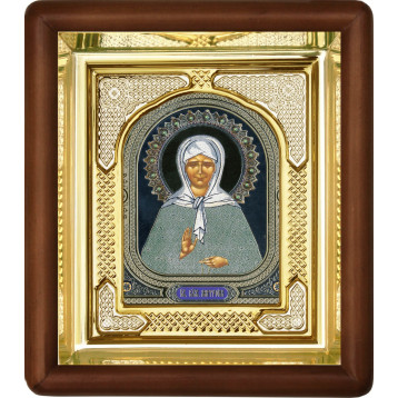 Ікона Матрона Московська, лик 10х12 арт. 3-П-38