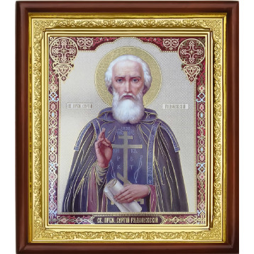 Ікона Сергій Радонезький 23-П-23