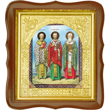 Ікона Три Святителя (Василь, Григорій, Златоуст) 17-ФС-158