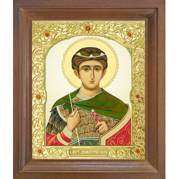 Ікона Дмитро Солунський (поясний) 25-П-110