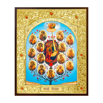 Ікона Древо Богородиці 22-Д-112