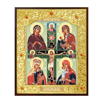 Ікона четирехчастний 22-Д-196