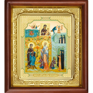 Ікона Богородиця Беседная 16-П-201