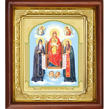 Икона Киево-Печерская Божья Матерь 16-П-234