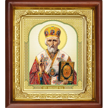 Ікона Микола Чудотворець 16-П-25