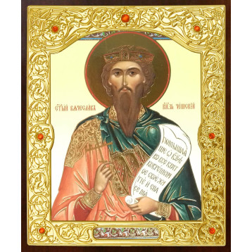 Ікона В'ячеслав князь Чеський 22-Д-257