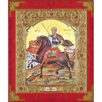 Ікона Sf. Mare Mucenic Mina (Міна) 22-Д-271