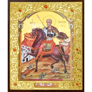 Ікона Sf. Mare Mucenic Mina (Міна) 22-Д-271