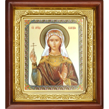 Ікона Мучениця Клавдія 16-П-286