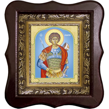Ікона Георгій Побідоносець (поясний) 1012-ФБ-106